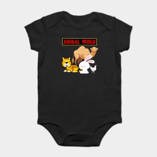 Animal world Baby Bodysuit